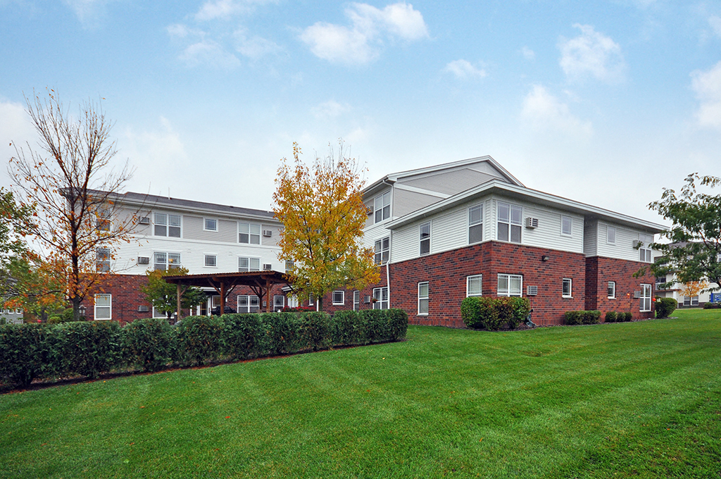 exterior view at the preserve at polk apartments in greensboro nc